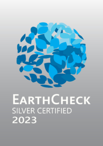 EarthCheck Silver Certification logo 2023 PNG